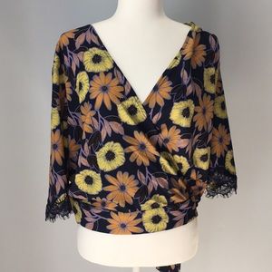 Elloquii Woman’s Wrap Top